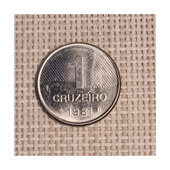 Brazil 1 Cruzeiro 1981 KM-590 VF