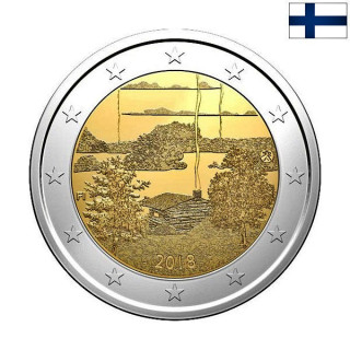 Finland 2 Euro 2018 "Finnish Sauna" UNC