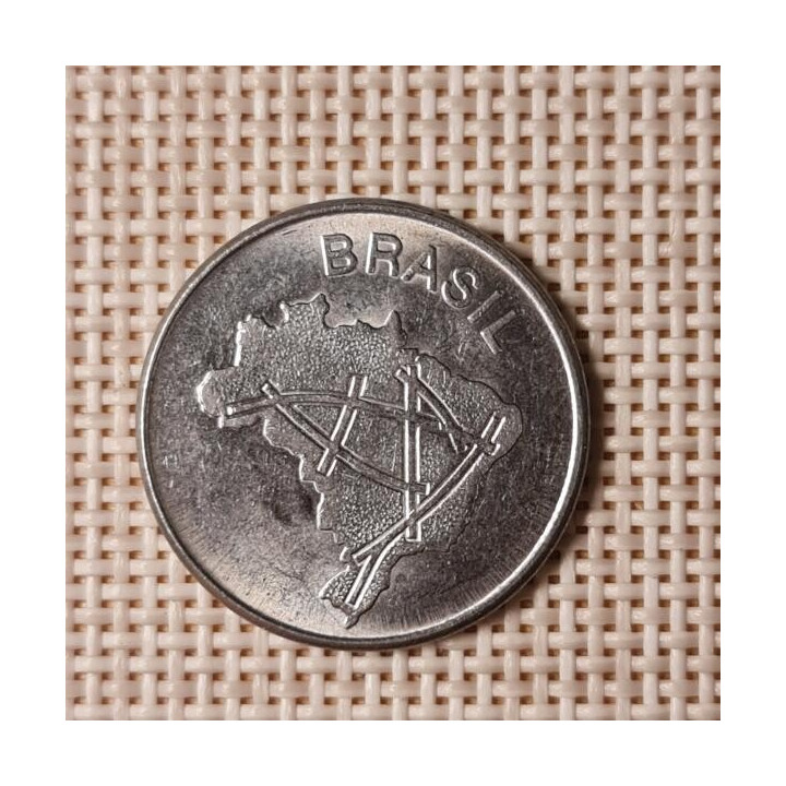 Brazil 10 Cruzeiros 1980 KM-592.1 VF