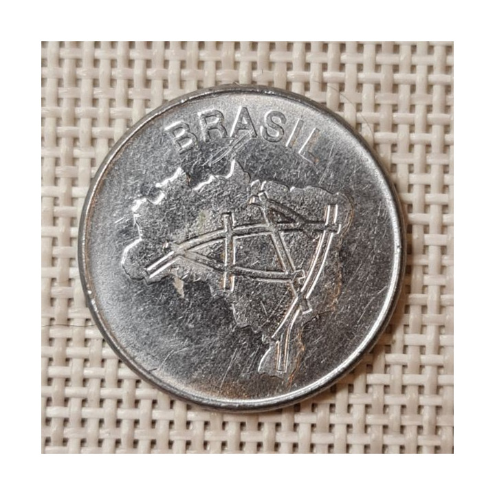 Brazil 10 Cruzeiros 1984 KM-592.1 VF
