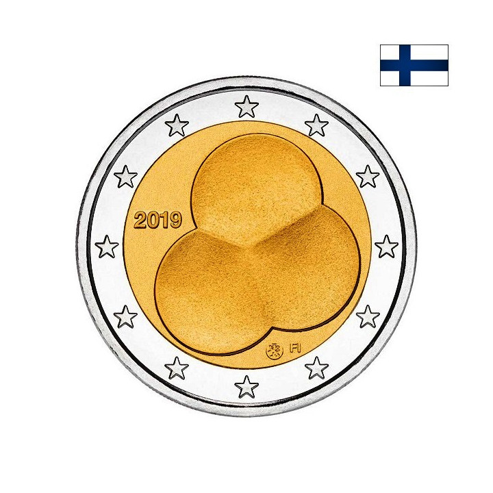 Finland 2 Euro 2019 "Constitution" UNC