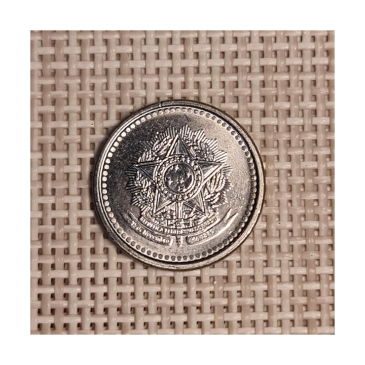 Brazil 10 Centavos 1986 KM-602 XF