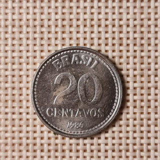 Brazil 20 Centavos 1986 KM-603 VF