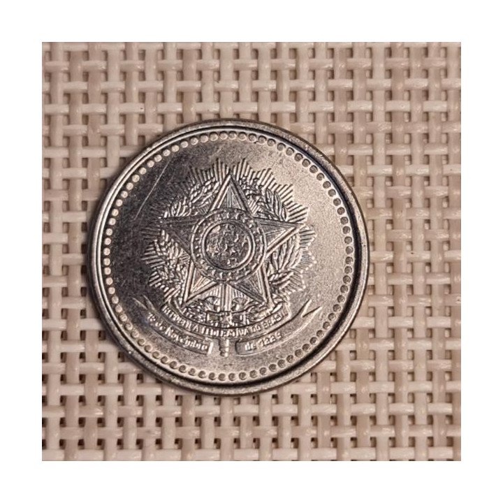 Brazil 20 Centavos 1987 KM-603 VF