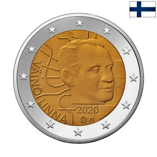 Finland 2 Euro 2020 "Väinö Linna" UNC