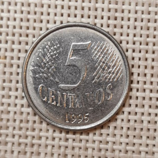 Brazil 5 Centavos 1995 KM-632 VF