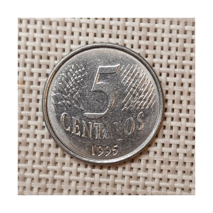 Brazil 5 Centavos 1995 KM-632 VF