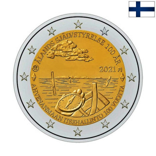 Finland 2 Euro 2021 "Åland" UNC