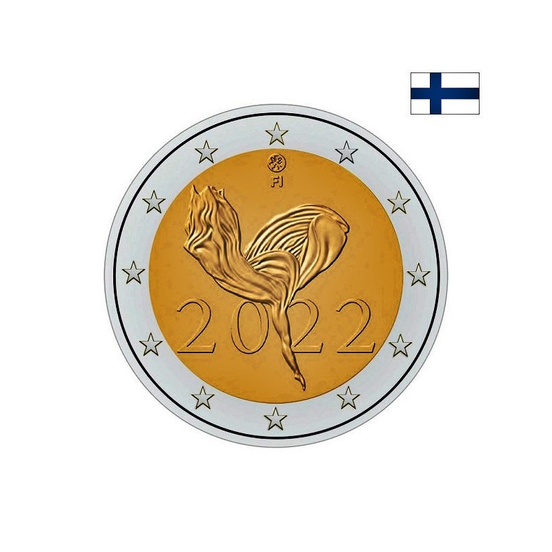 Finland 2 Euro 2022 "National Ballet" UNC