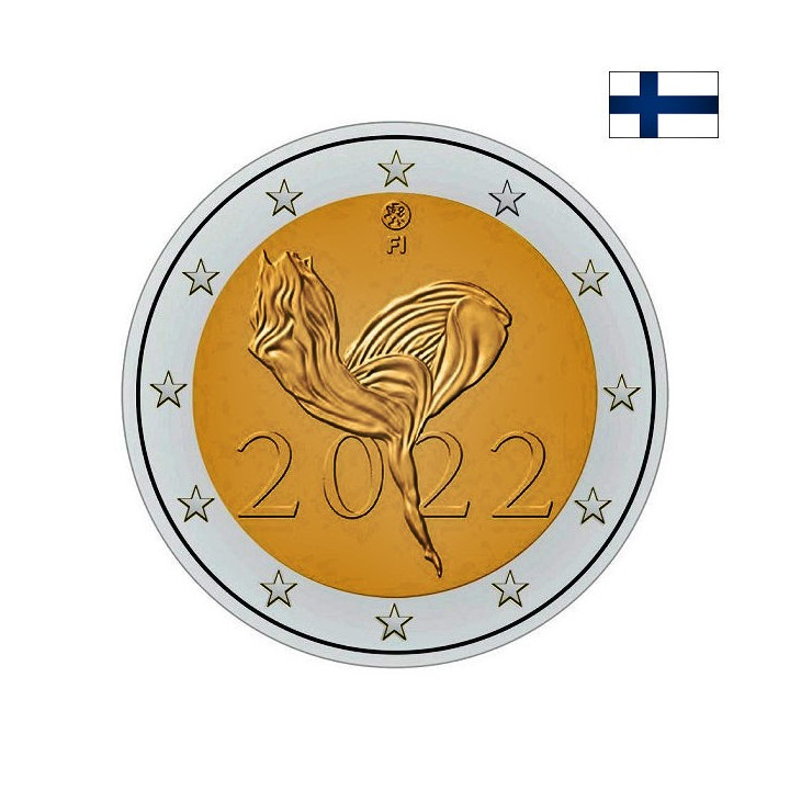 Finland 2 Euro 2022 "National Ballet" UNC
