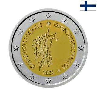 Finland 2 Euro 2022 "Climate Research" UNC