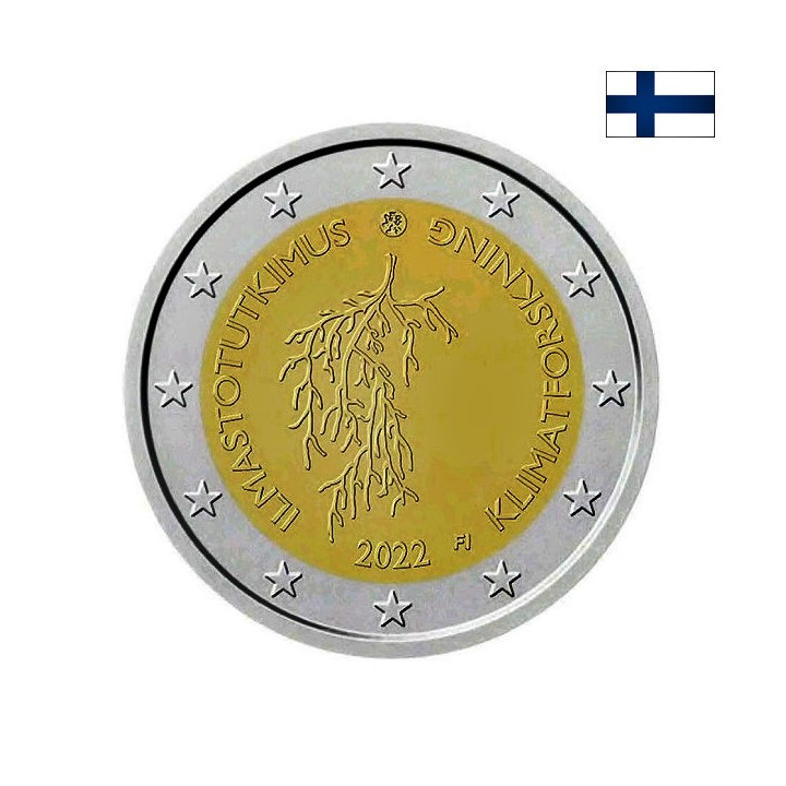 Finland 2 Euro 2022 "Climate Research" UNC