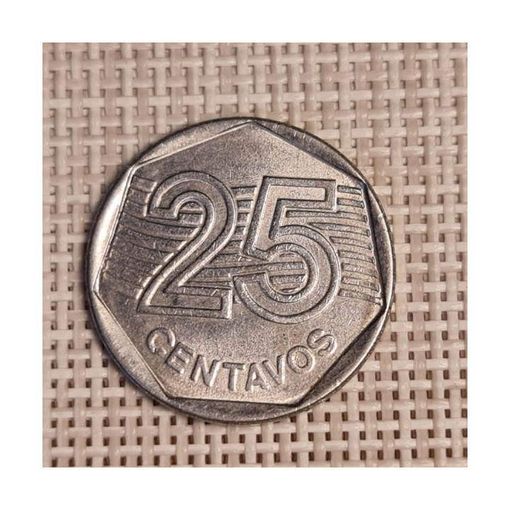 Brazil 25 Centavos 1994 KM-634 VF