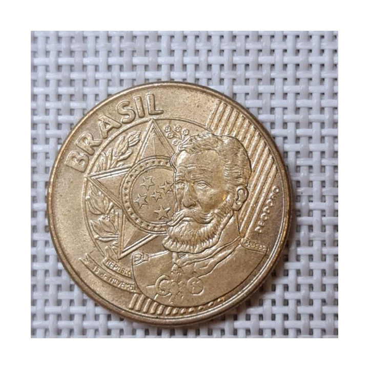 Brazil 25 Centavos 2007 KM-650 VF