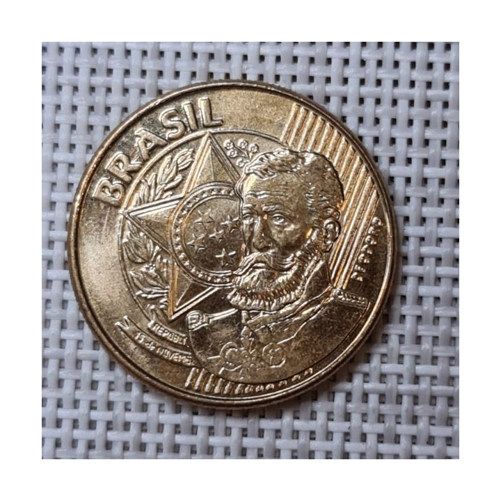 Brazil 25 Centavos 2008 KM-650 XF