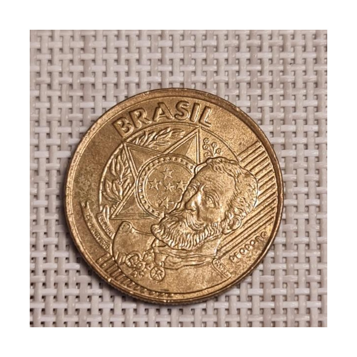 Brazil 25 Centavos 2009 KM-650 VF