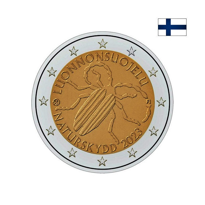 Finland 2 Euro 2023 "Nature Law" UNC
