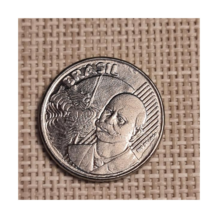 Brazil 50 Centavos 2005 KM-651a VF
