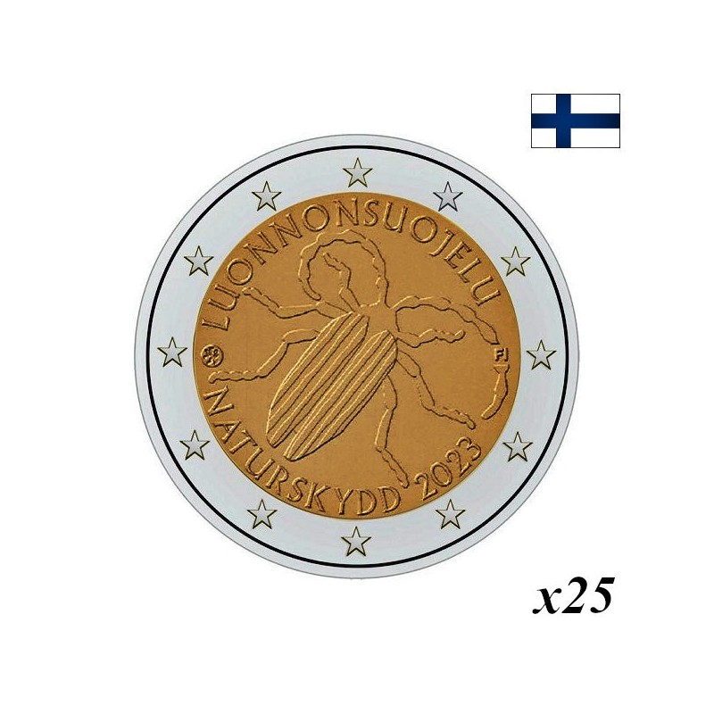 Finland 2 Euro 2023 "Nature Law" Roll