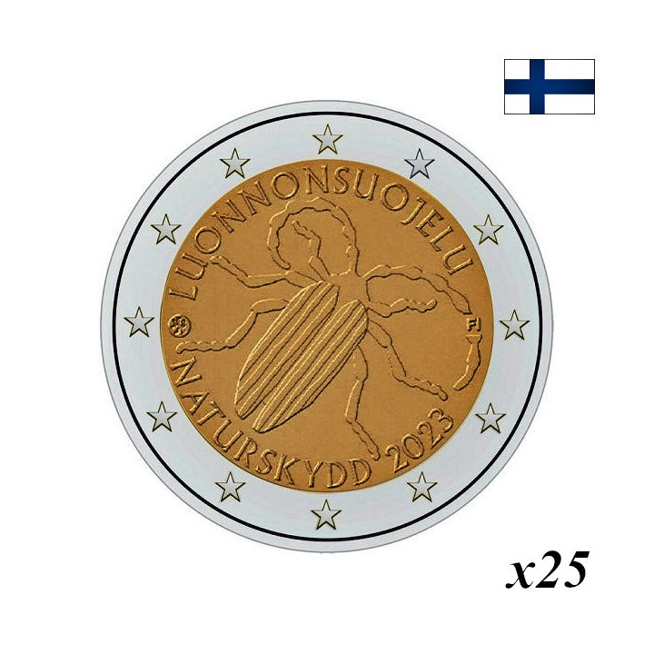 Finland 2 Euro 2023 "Nature Law" Roll