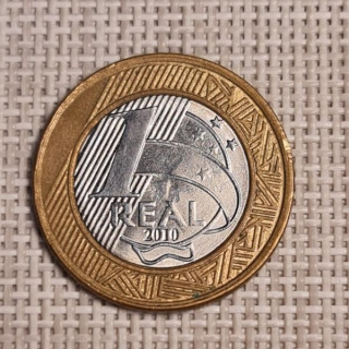 Brazil 1 Real 2010 KM-652a XF