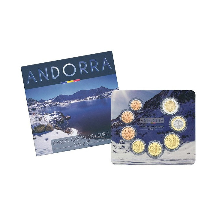 Andorra Official Euro Set (3,88€) 2023 BU