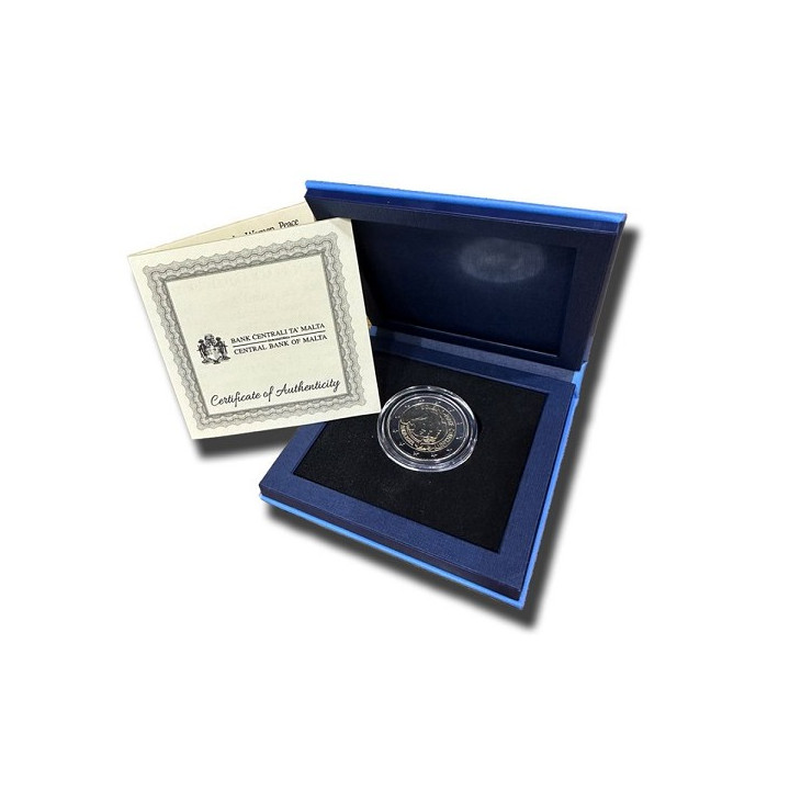 Malta 2 Euro 2022 "Women" BU (Box)