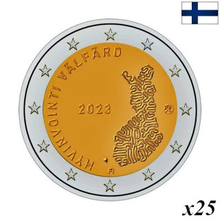 Finland 2 Euro 2023 "Social & Health Services" Roll