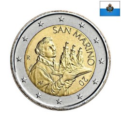 San Marino 2 Euro 2023 KM-562 UNC