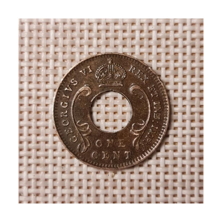 British East Africa 1 Cent 1942 KM-29 VF