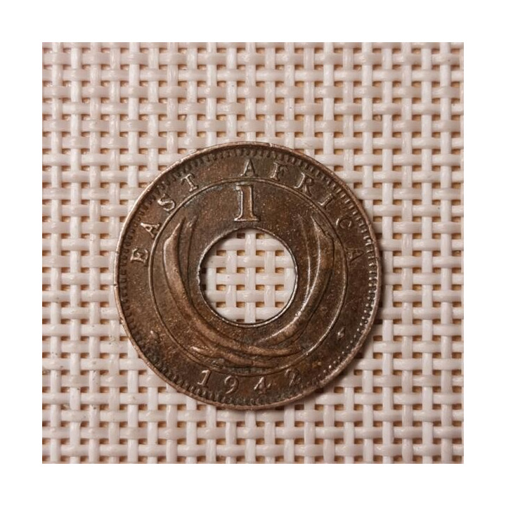 British East Africa 1 Cent 1942 KM-29 VF