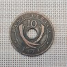 British East Africa 10 Cents 1924 KM-19 VF