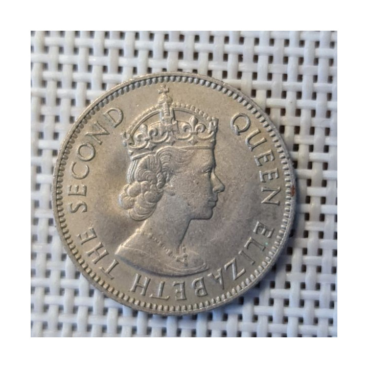 British East Africa 50 Cents 1955 KM-36 XF