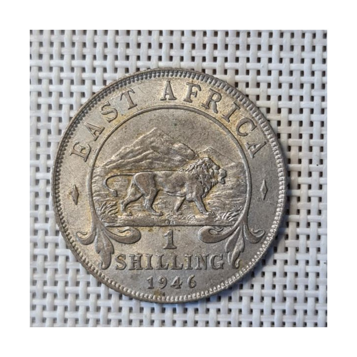 British East Africa 1 Shilling 1946 KM-28 VF