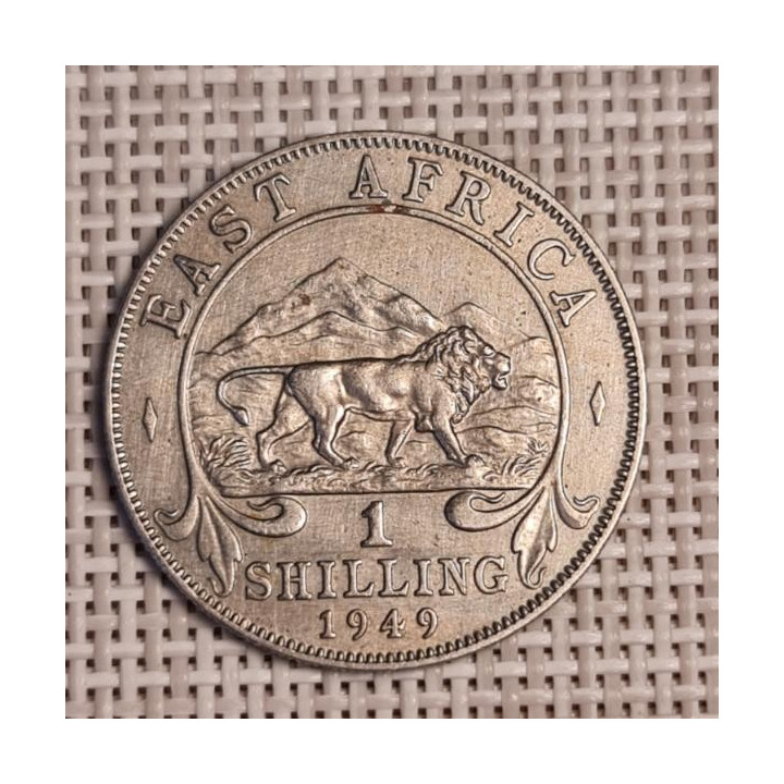 British East Africa 1 Shilling 1949 KM-31 VF