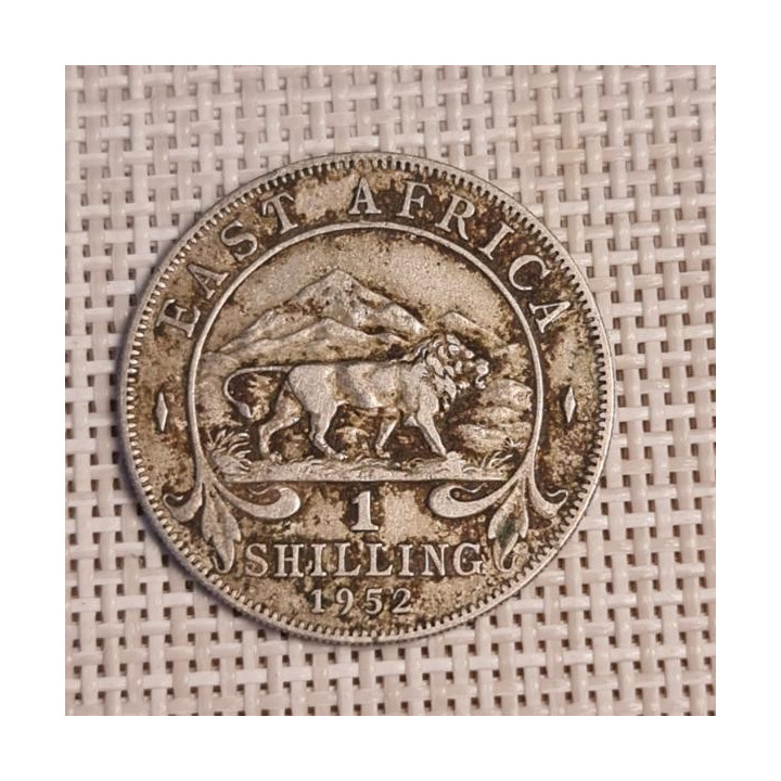 British East Africa 1 Shilling 1952 KM-31 VF