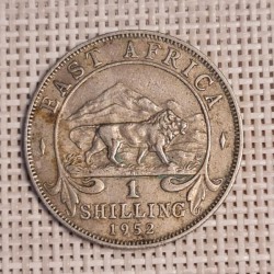 British East Africa 1 Shilling 1952 KM-31 VF