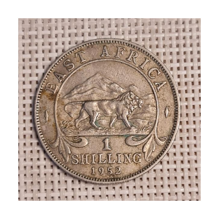 British East Africa 1 Shilling 1952 KM-31 VF