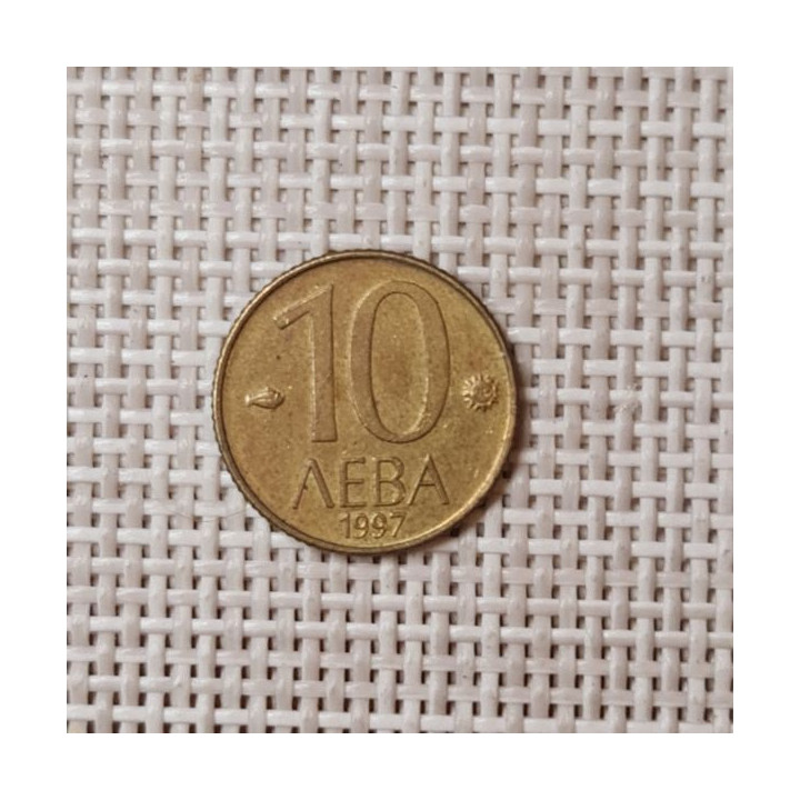 Bulgaria 10 Leva 1997 KM-224 VF