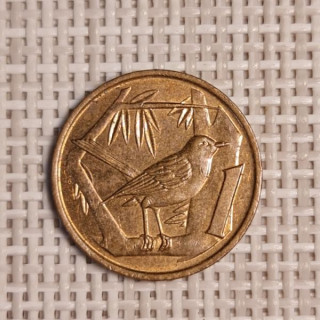 Cayman Islands 1 Cent 1987 KM-87 VF