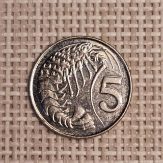 Cayman Islands 5 Cents 2008 KM-132 VF