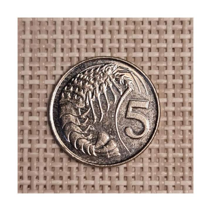Cayman Islands 5 Cents 2008 KM-132 VF