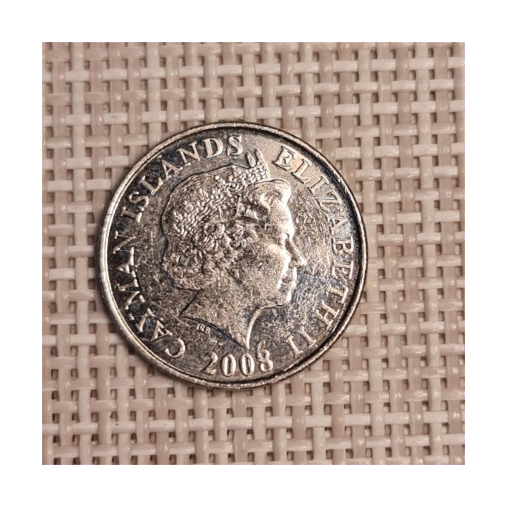 Cayman Islands 5 Cents 2008 KM-132 VF