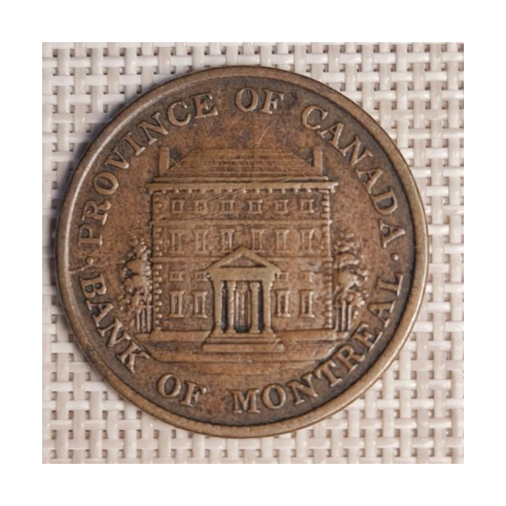 Canada 1/2 Penny 1842 KM-Tn18 VF