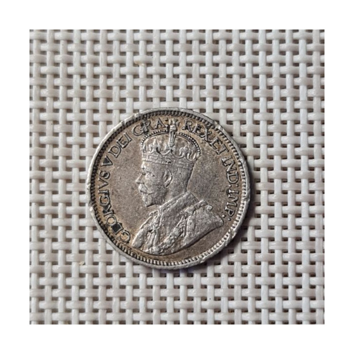 Canada 10 Cents 1913 KM-23 VF/XF