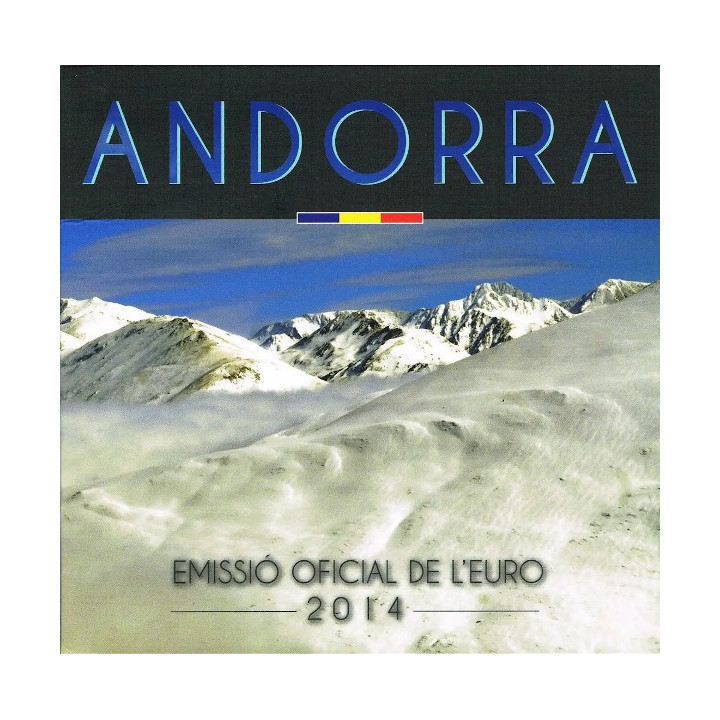Andorra Official Euro Set (3,88€) 2014 BU