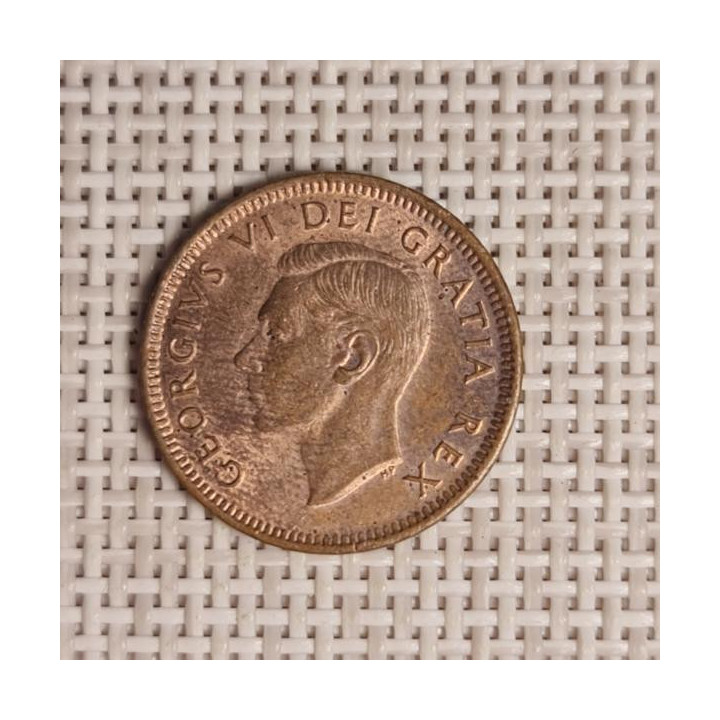Canada 1 Cent 1952 KM-41 VF
