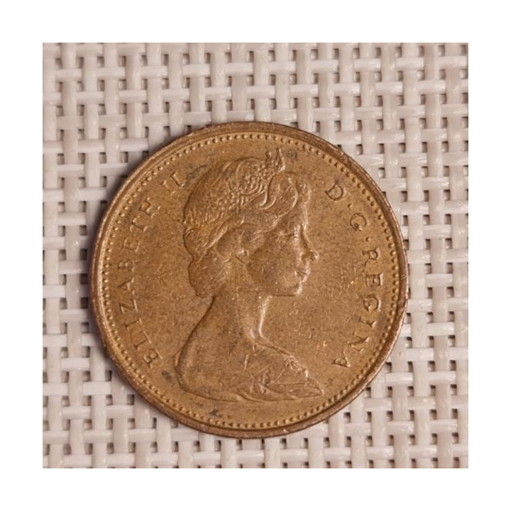 Canada 1 Cent 1969 KM-59 VF