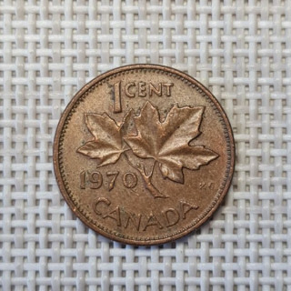 Canada 1 Cent 1970 KM-59 VF
