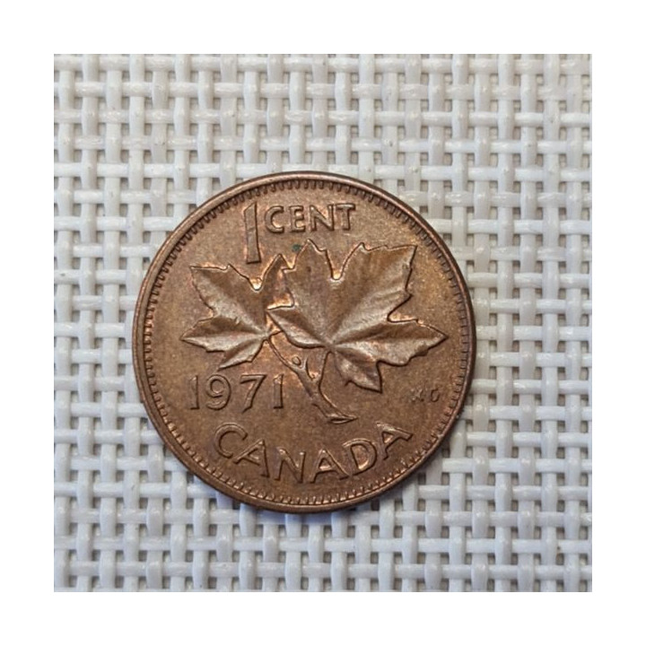 Canada 1 Cent 1971 KM-59 VF